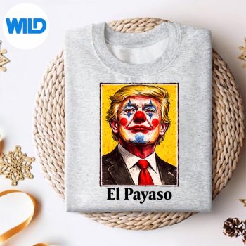 Alternative view of Trump El Pendejo Funny Political Clown Satire SVG PNG