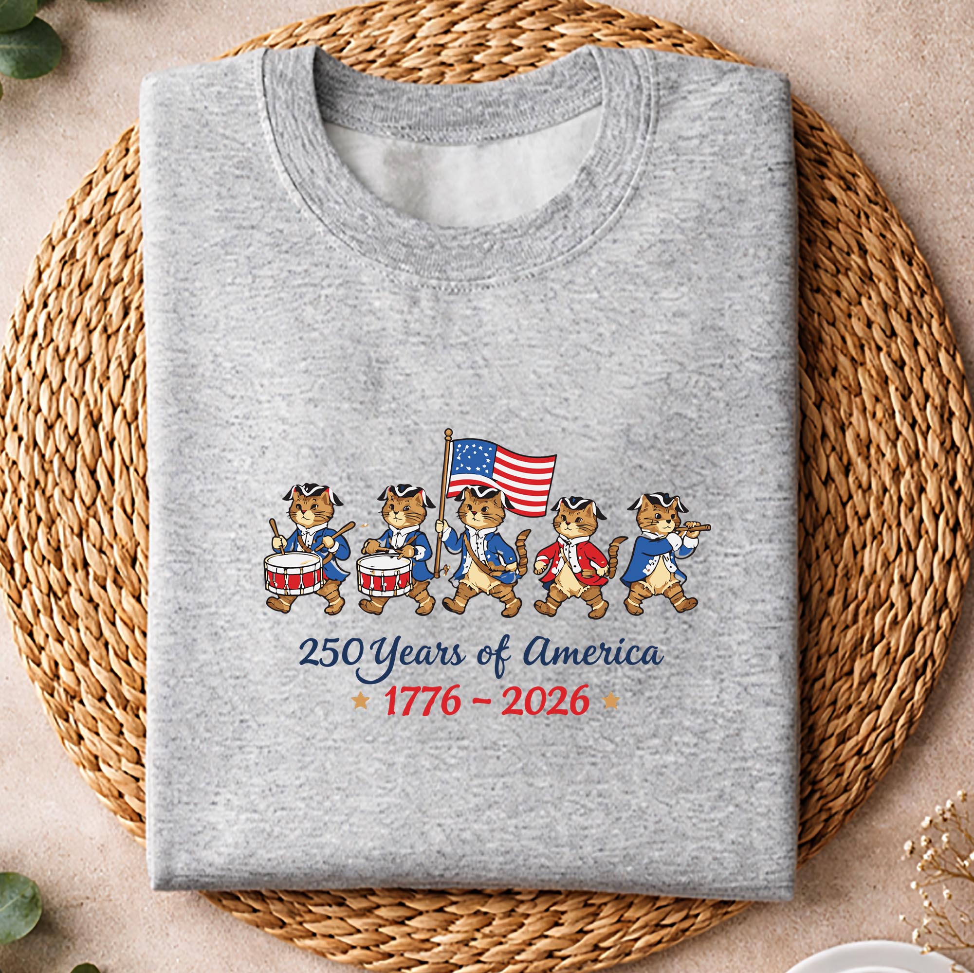 Cats 250 Patriot SVG, 250 Years of America Cats Patriotic Cat SVG PNG 2 Cats 250 Patriot SVG, 250 Years of America Cats Patriotic Cat SVG PNG - Image 2