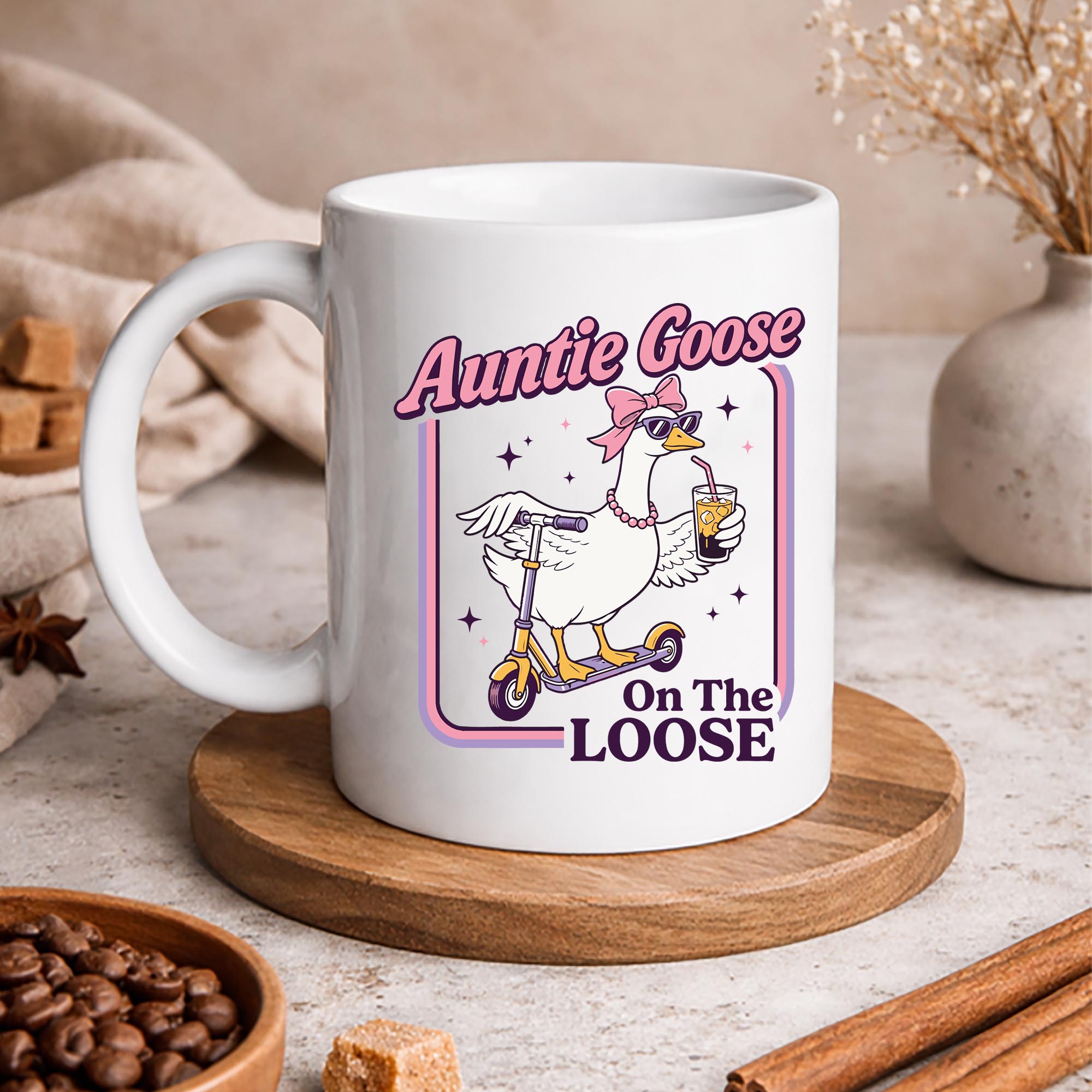 Auntie Goose SVG, Auntie Goose On The Loose Funny Aunt Goose SVG PNG 3 Auntie Goose SVG, Auntie Goose On The Loose Funny Aunt Goose SVG PNG - Image 3
