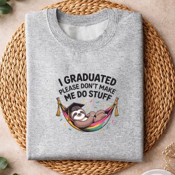 BestGraduationSlothPhDMastersGraduationsweater
