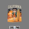 Betty Boop California SVG, Betty Boop California Retro Surfing California Beach Sunset Summer SVG PNG 6 BettyBoopCaliforniaRetroSurfingCaliforniaBeachSunsetSummer