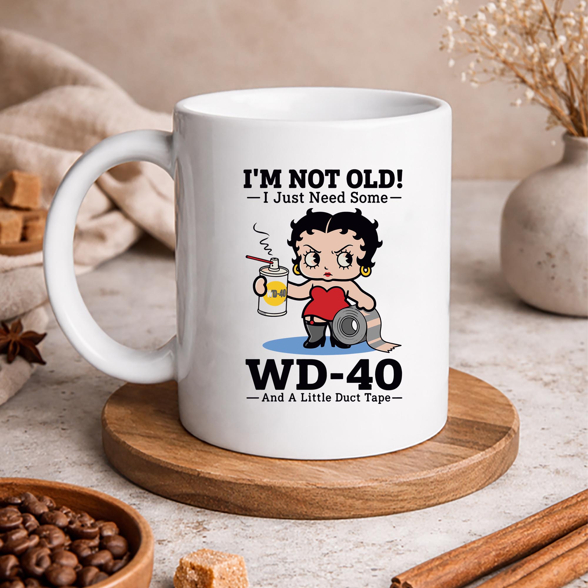 Betty Boop WD40 SVG, Betty Boop Im Not Old I Just Need Some WD40 and A Little Duct Tape SVG PNG 3 Betty Boop WD40 SVG, Betty Boop Im Not Old I Just Need Some WD40 and A Little Duct Tape SVG PNG - Image 3