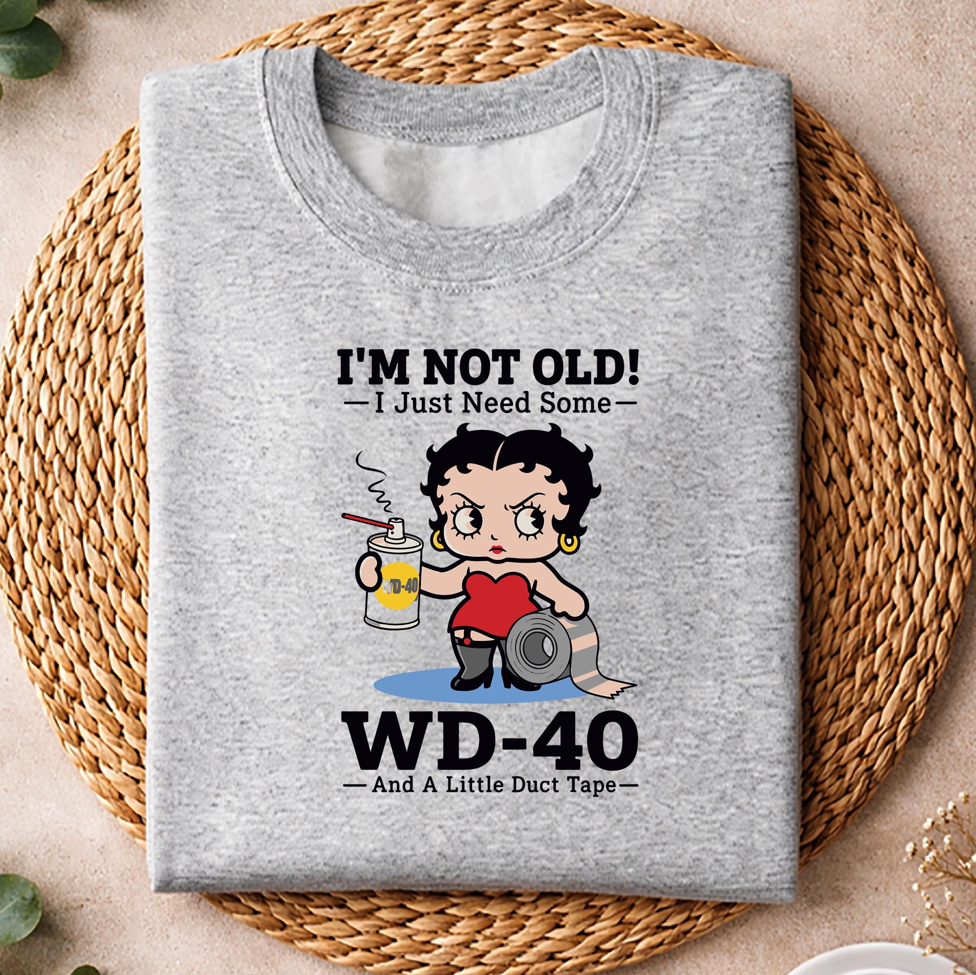 Betty Boop WD40 SVG, Betty Boop Im Not Old I Just Need Some WD40 and A Little Duct Tape SVG PNG 2 Betty Boop WD40 SVG, Betty Boop Im Not Old I Just Need Some WD40 and A Little Duct Tape SVG PNG - Image 2
