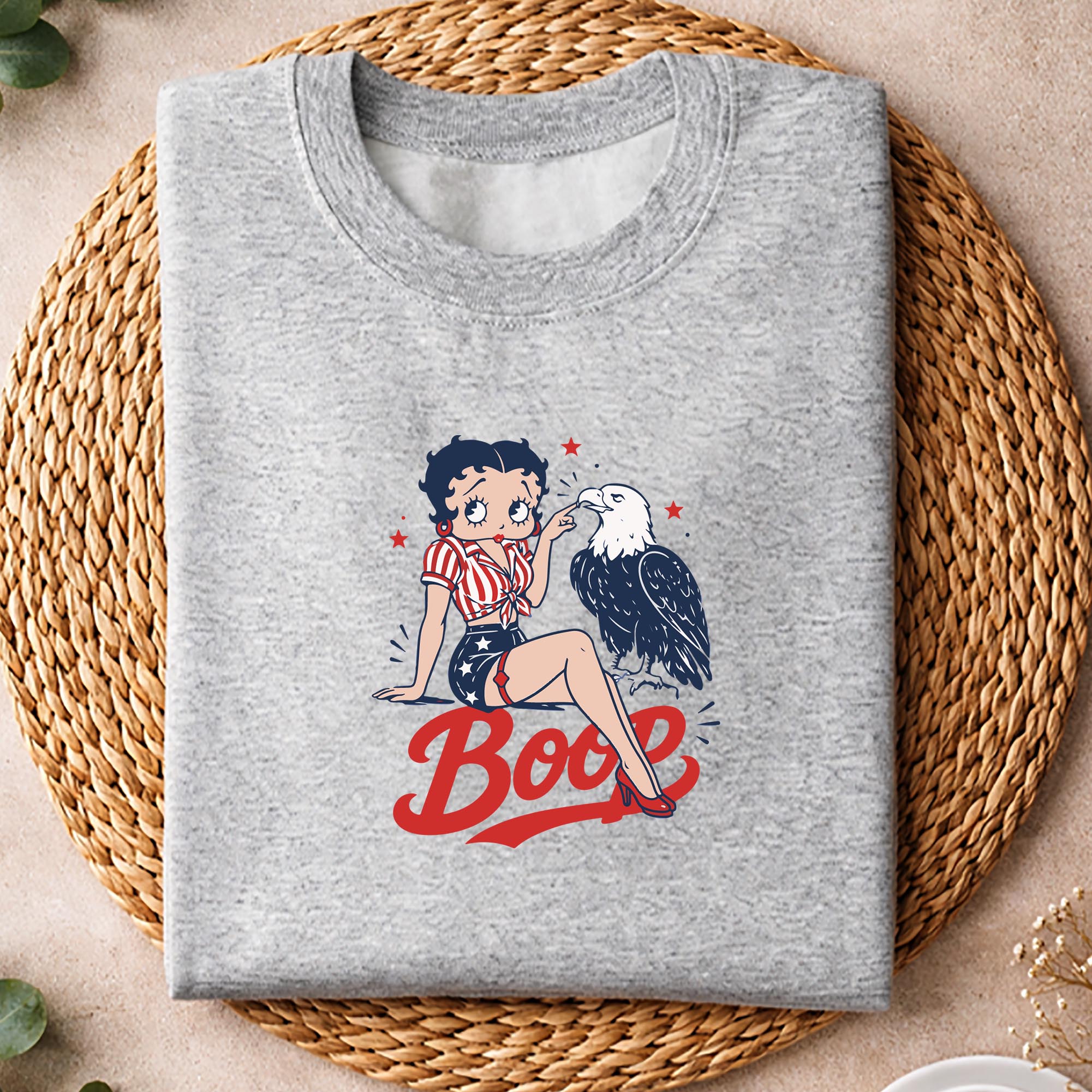 Betty Boop Patriot SVG, Betty Boop USA Girl and Eagle Funny Patriotic SVG PNG 2 Betty Boop Patriot SVG, Betty Boop USA Girl and Eagle Funny Patriotic SVG PNG - Image 2