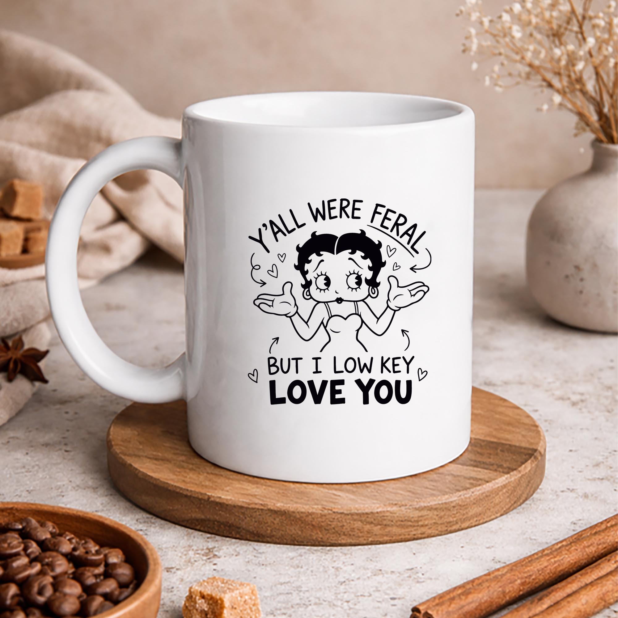 Betty Boop Low Key SVG, Betty Boop Y all were Feral But I Low Key Love You Funny SVG PNG 3 Betty Boop Low Key SVG, Betty Boop Y all were Feral But I Low Key Love You Funny SVG PNG - Image 3