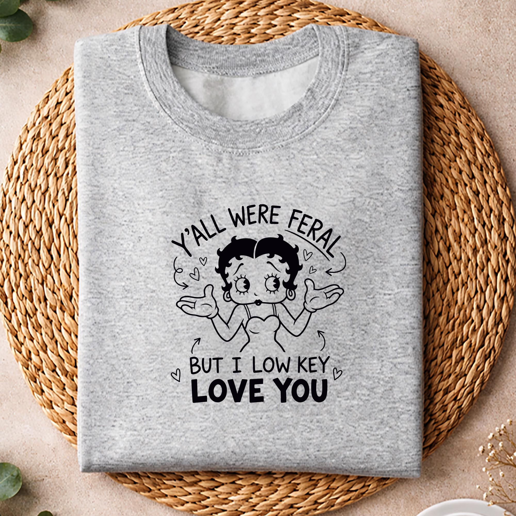 Betty Boop Low Key SVG, Betty Boop Y all were Feral But I Low Key Love You Funny SVG PNG 2 Betty Boop Low Key SVG, Betty Boop Y all were Feral But I Low Key Love You Funny SVG PNG - Image 2