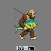 BigfootFishermanSaltwaterFishingSasquatchPerformance