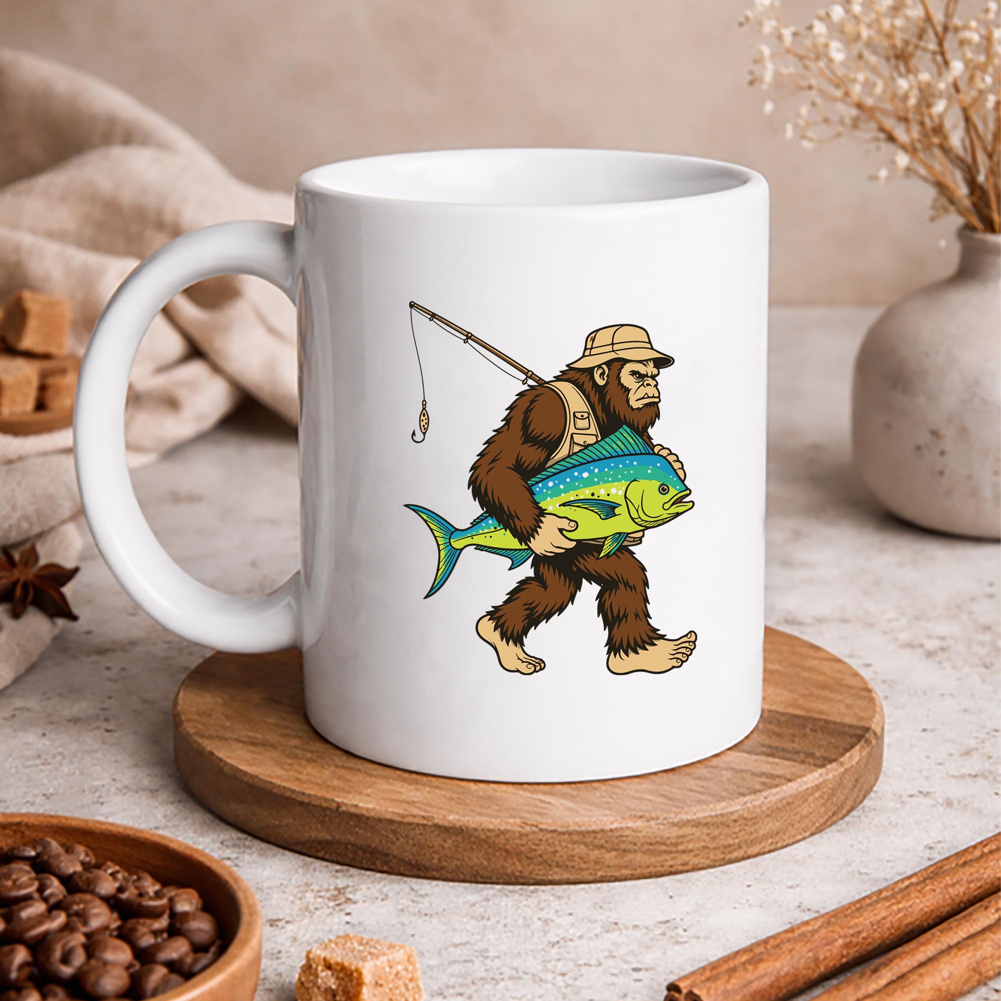 Bigfoot Fisherman, Bigfoot Fisherman Saltwater Fishing Sasquatch Performance SVG PNG 3 Bigfoot Fisherman, Bigfoot Fisherman Saltwater Fishing Sasquatch Performance SVG PNG - Image 3