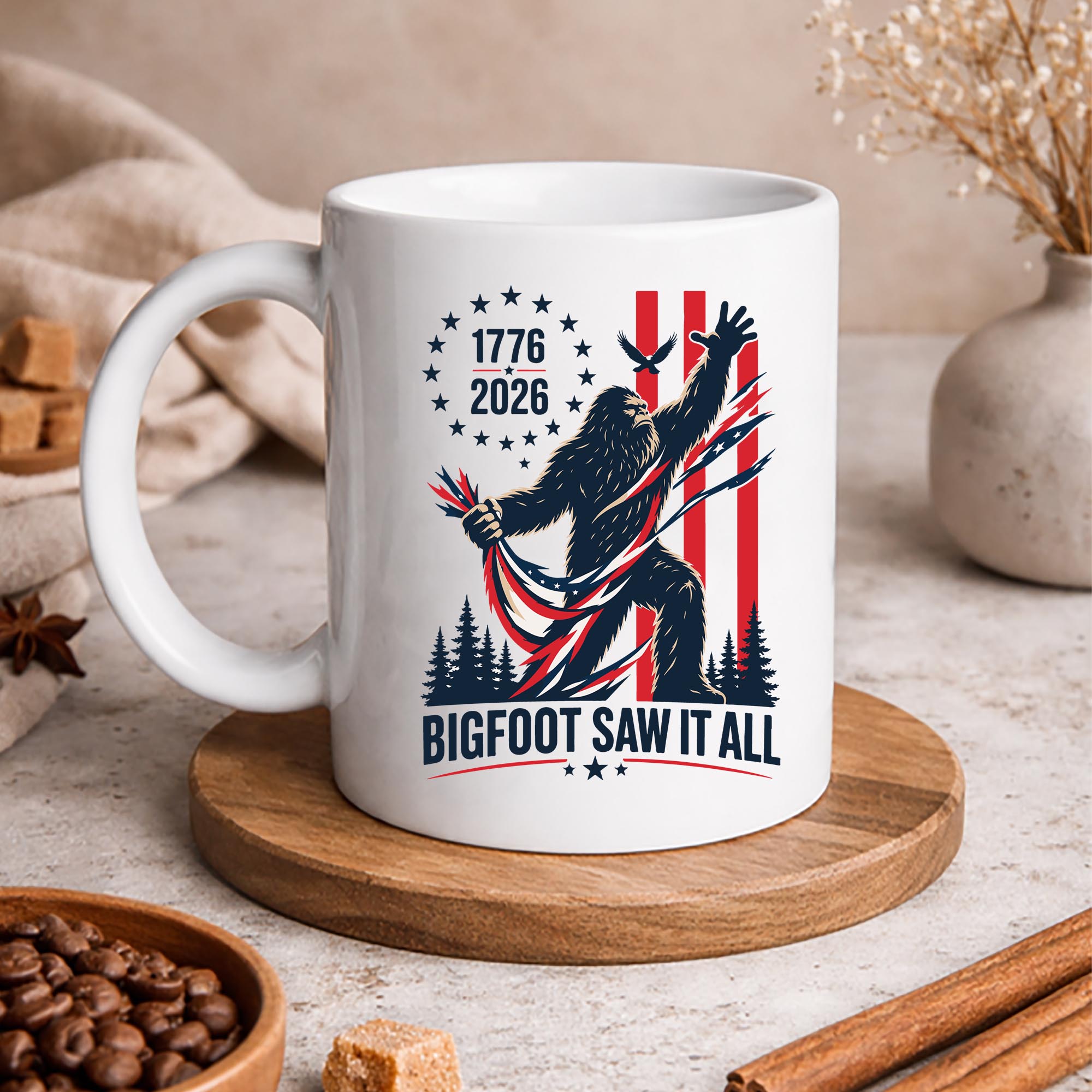 Bigfoot 250 Years SVG, Bigfoot Saw It All 250 Years 1776 2026 4th of July USA Flag SVG PNG 3 Bigfoot 250 Years SVG, Bigfoot Saw It All 250 Years 1776 2026 4th of July USA Flag SVG PNG - Image 3