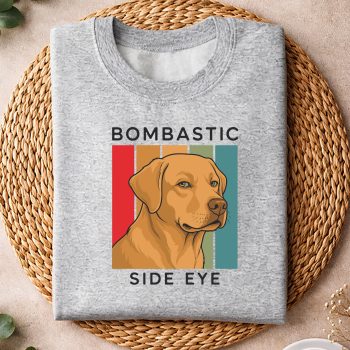 Alternative view of Bombastic Labrador SVG, Bombastic Side Eye Labrador Dog SVG PNG