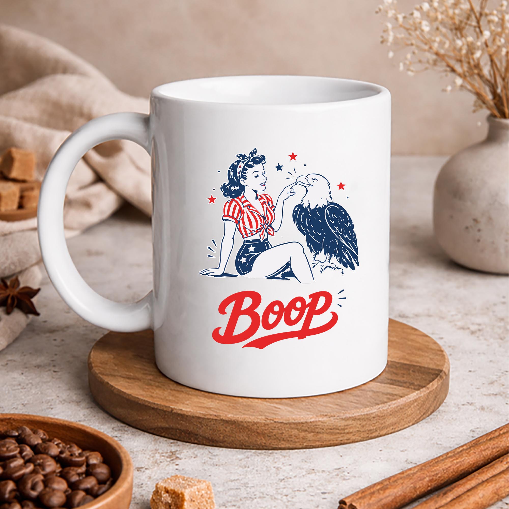 Boop Patriot SVG, Boop Vintage USA Girl and Eagle Funny Patriotic SVG PNG 3 Boop Patriot SVG, Boop Vintage USA Girl and Eagle Funny Patriotic SVG PNG - Image 3