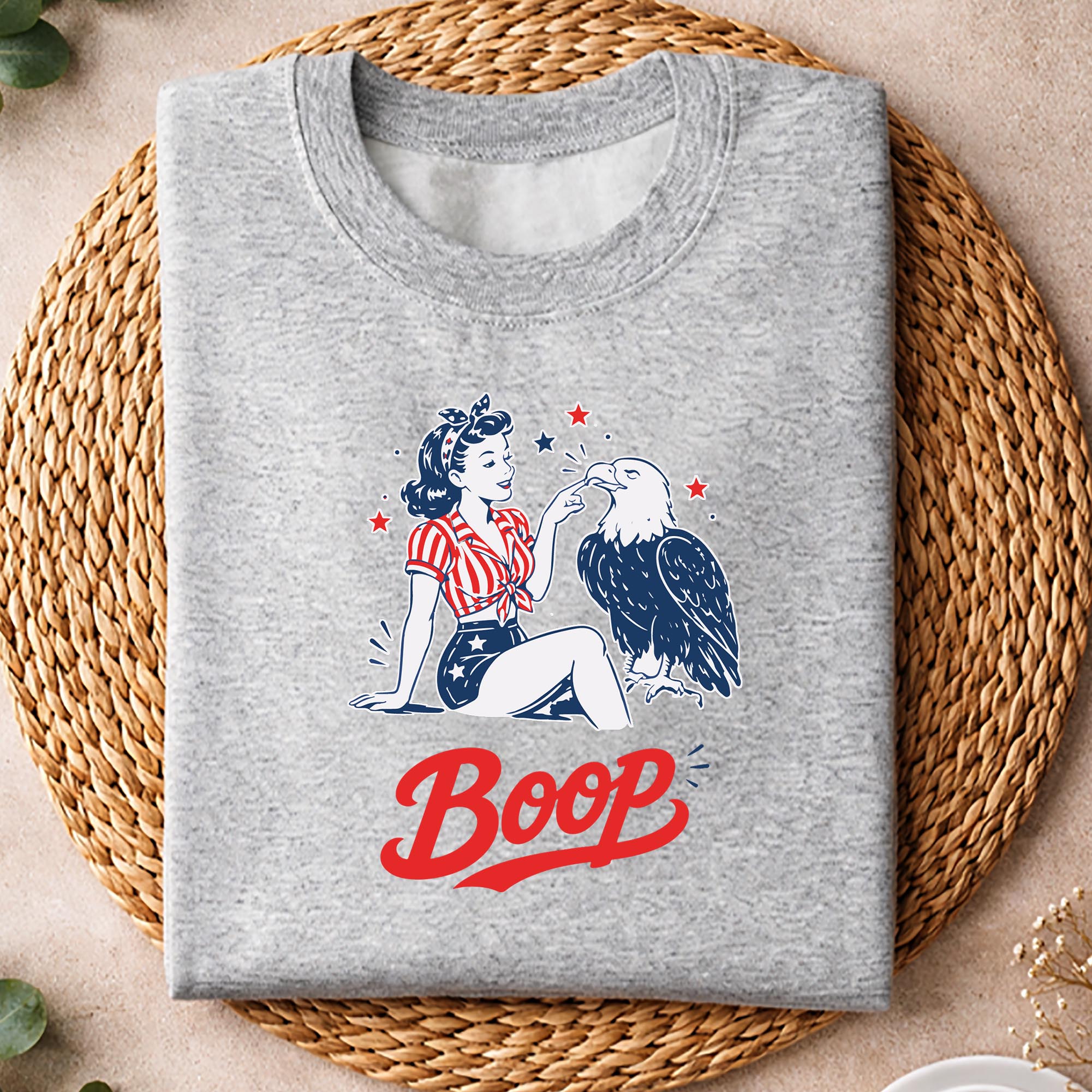 Boop Patriot SVG, Boop Vintage USA Girl and Eagle Funny Patriotic SVG PNG 2 Boop Patriot SVG, Boop Vintage USA Girl and Eagle Funny Patriotic SVG PNG - Image 2