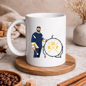BuffaloHockeyBangTheDrumfor716mug