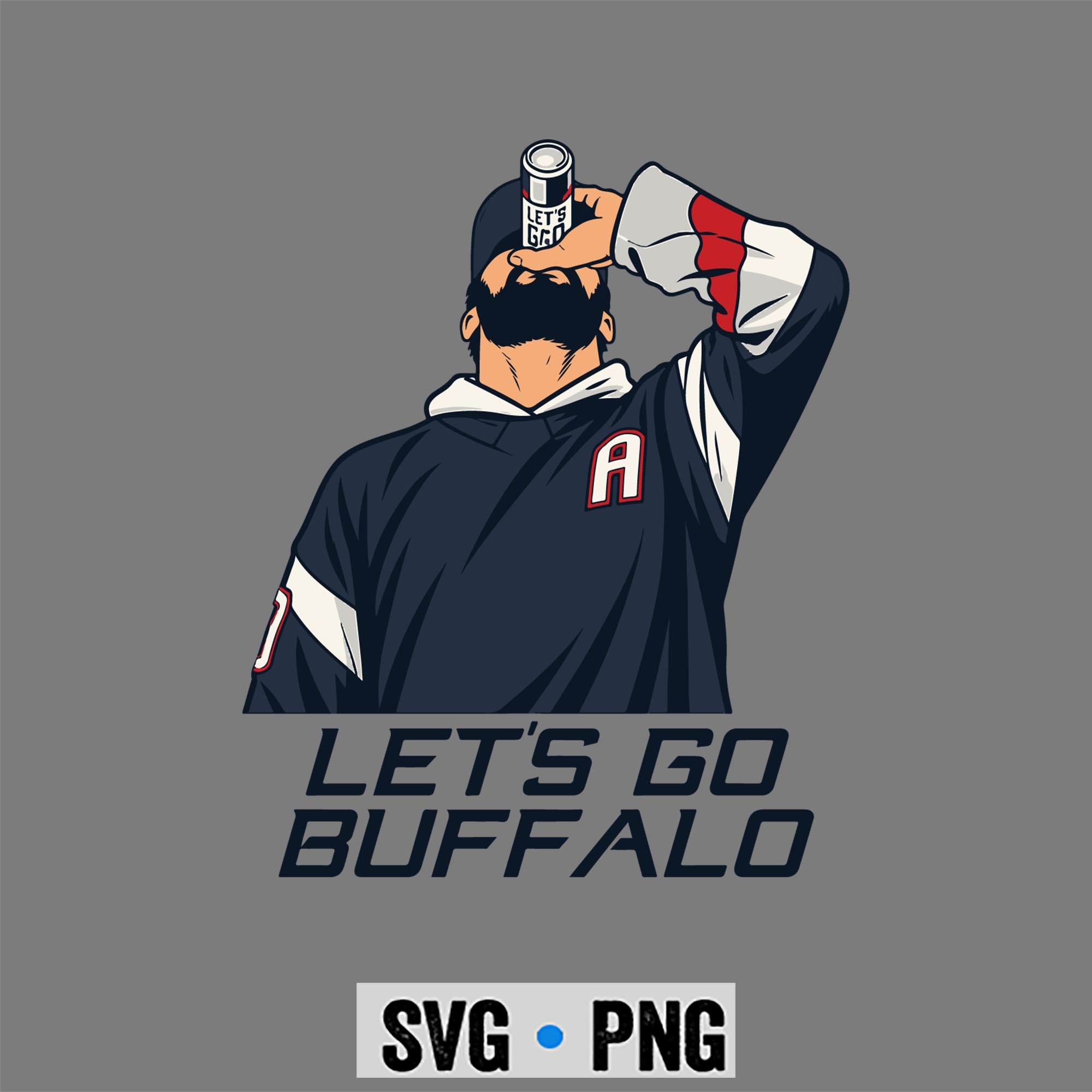 Hockey, Buffalo Josh Chugs Hockey Fans in the 716 SVG PNG 1 Hockey, Buffalo Josh Chugs Hockey Fans in the 716 SVG PNG
