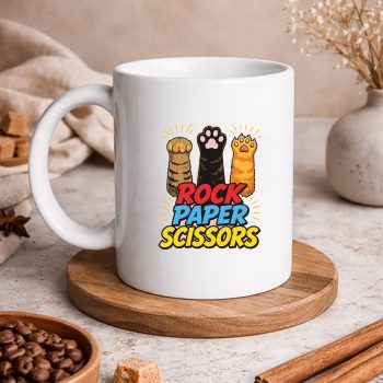 Cat Rock Scissors SVG, Cat Paws Rock Paper Scissors Animal Rescue SVG PNG 5 CatPawsRockPaperScissorsAnimalRescuemug