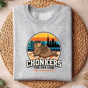 ChonkersTheSeaLionSanFranciscoFunnySealsweater