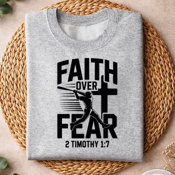 ChristianBaseballFaithOverFearBibleVerseBaseballsweater