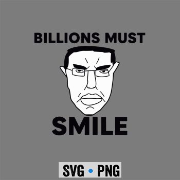 Chud Wojak SVG, Chud Chudjak Billions Must Smile Brainrot Wojak Meme SVG PNG