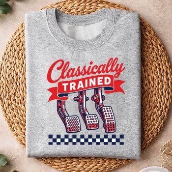 Alternative view of Garage Classic Car SVG, Classically Trained Garage Classic Car Train Driving SVG PNG