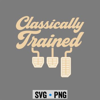 Car Pedals Driving SVG, Classically Trained Manual Car Pedals Driving SVG PNG