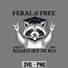 Raccoon Graduation SVG, Cute Feral and Free Class of 2026 Funny Raccoon Graduation SVG PNG 6 CuteFeralandFreeClassof2026FunnyRaccoonGraduation