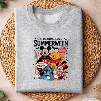 Alternative view of Mickey Friends Summerween SVG, Disney Mickey and Friends Summerween Spooky Summer Party Halloween SVG PNG