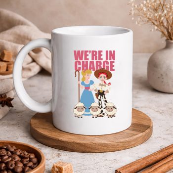 DisneyPixarToyStoryWeAreinChargeBoPeepJessiemug