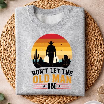 Alternative view of Old Man Vintage SVG, Dont Let The Old Man in Vintage American SVG PNG
