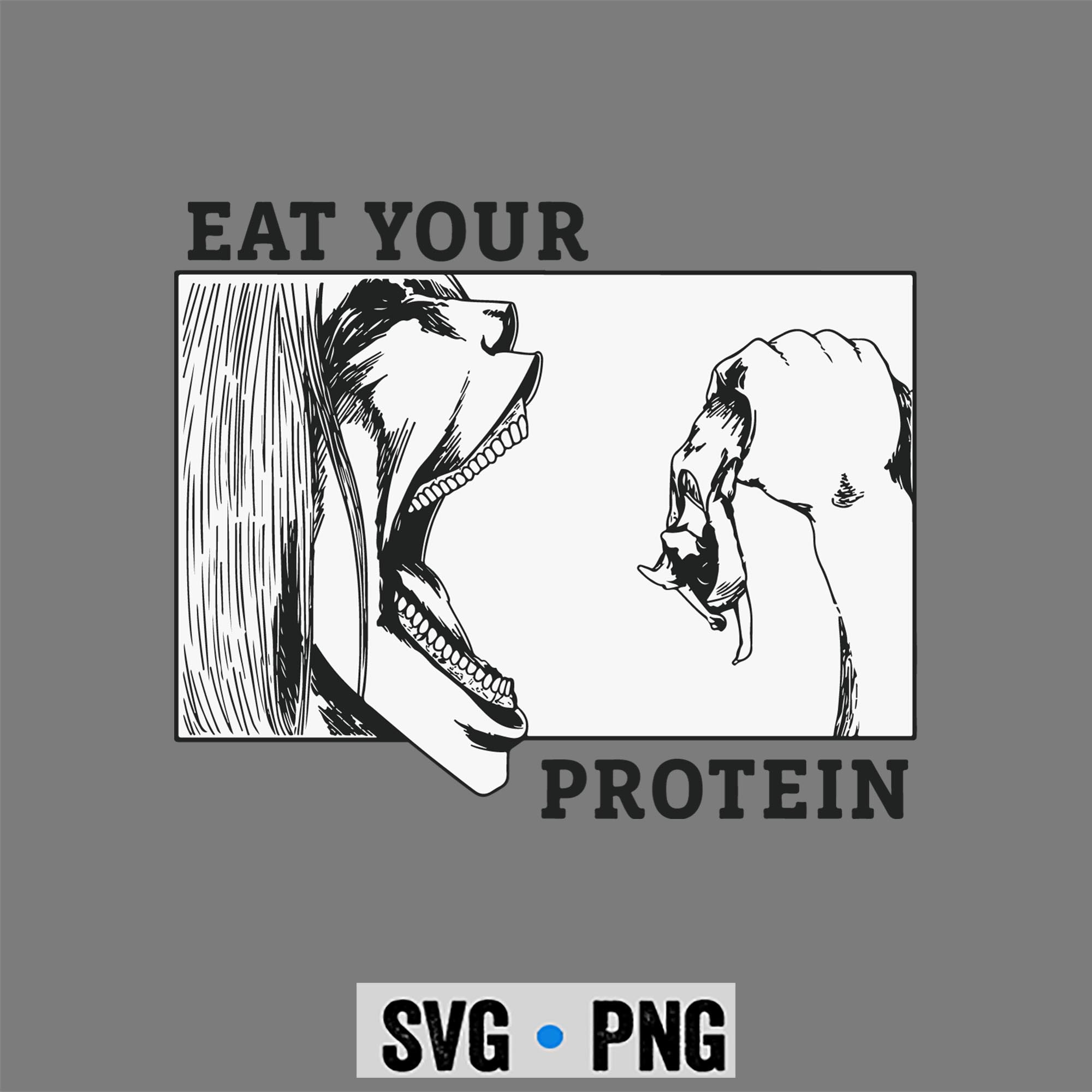 Man vs Beast SVG, Eat Your Protein Man vs Beast Gym Fitness SVG PNG 1 Man vs Beast SVG, Eat Your Protein Man vs Beast Gym Fitness SVG PNG