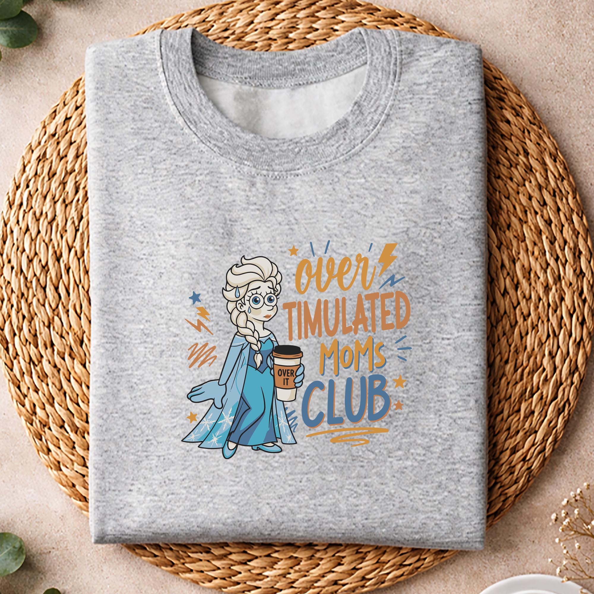 Elsa Moms Club, Elsa Over Timulated Moms Club Coffee Funny Mama SVG PNG 2 Elsa Moms Club, Elsa Over Timulated Moms Club Coffee Funny Mama SVG PNG - Image 2