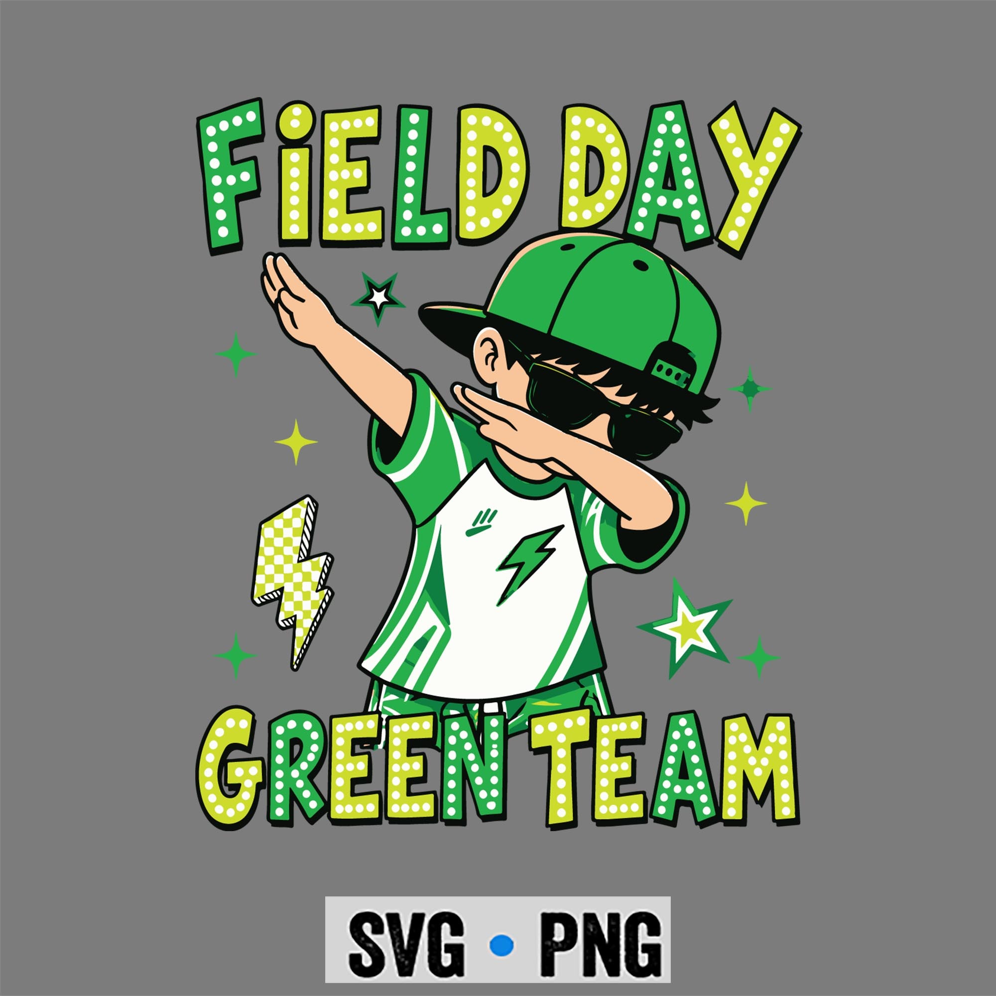Field Day SVG, Field Day Green Team Dabbing Boys Kids Games Field Trip Fun SVG PNG 1 Field Day SVG, Field Day Green Team Dabbing Boys Kids Games Field Trip Fun SVG PNG