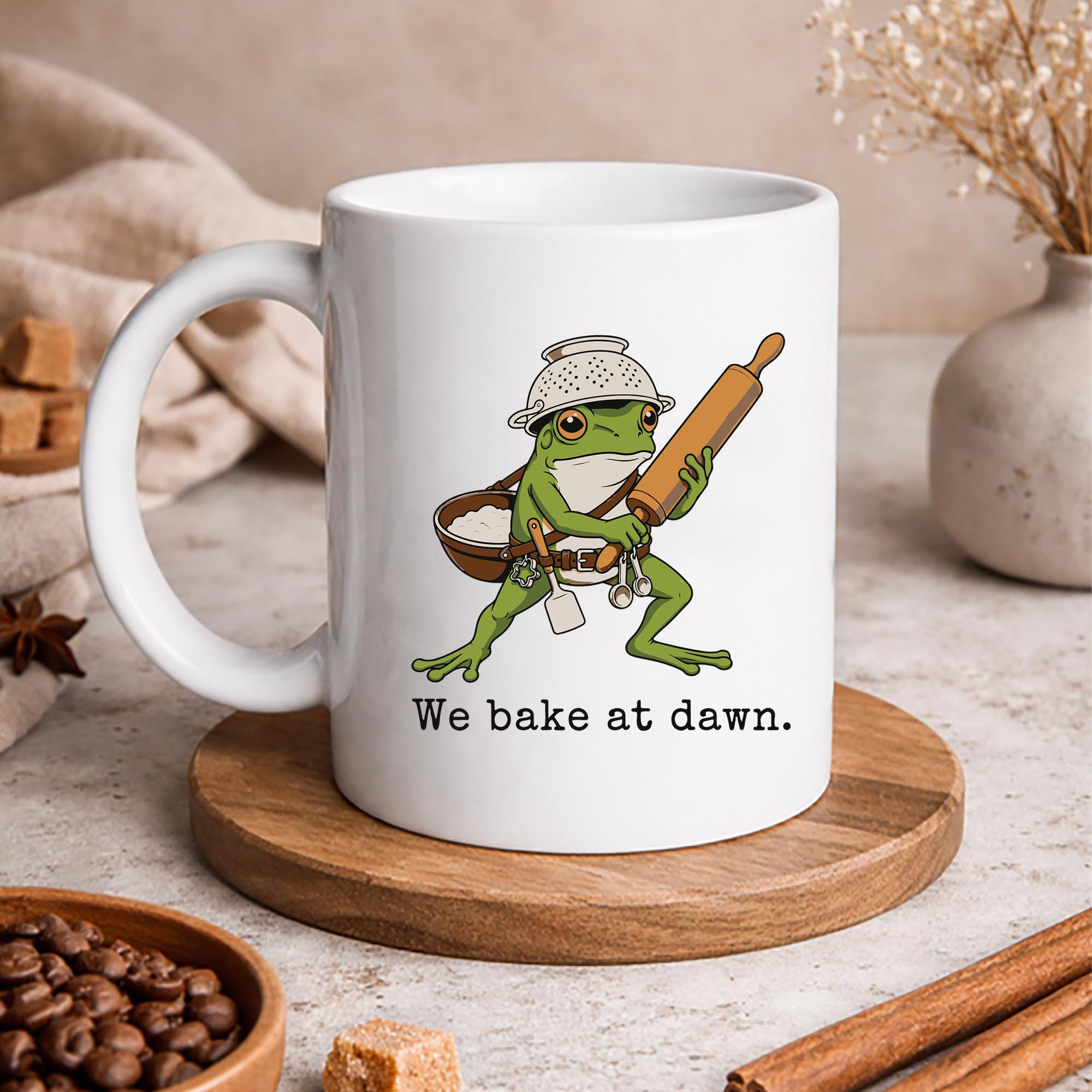 Frog Bake Dawn SVG, Frog We Bake At Dawn Funny Saying SVG PNG 3 Frog Bake Dawn SVG, Frog We Bake At Dawn Funny Saying SVG PNG - Image 3
