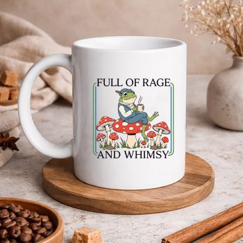 FullofRageandWhimsyFunnyFrogmug