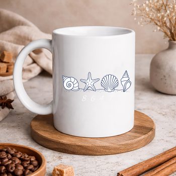 Funny8647SeashellsSeaShellsBeachmug