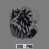 Bigfoot, Funny Bigfoot Blowing Wishes Dandelion Nature Vintage SVG PNG 7 FunnyBigfootBlowingWishesDandelionNatureVintage