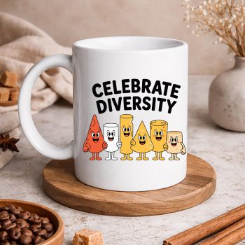 FunnyCheeseCelebrateDiversitymug