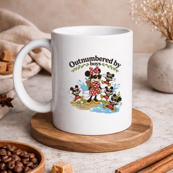 FunnyOutnumberedByBoysMickeyMomofBoysMothersDaymug