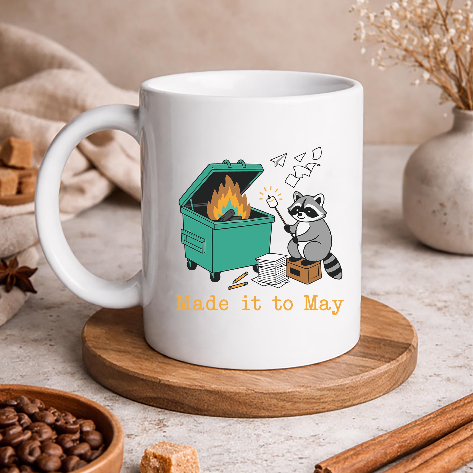 Last Day, Funny Raccoon Dumpster Fire Made It to May Teacher Last Day SVG PNG 3 Last Day, Funny Raccoon Dumpster Fire Made It to May Teacher Last Day SVG PNG - Image 3