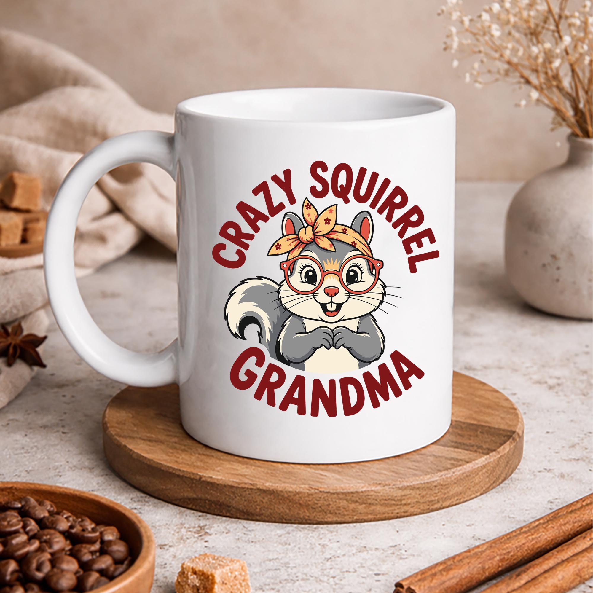 Squirrel Grandma SVG, Funny Squirrel Grandma Cute Animal Grandma SVG PNG 3 Squirrel Grandma SVG, Funny Squirrel Grandma Cute Animal Grandma SVG PNG - Image 3
