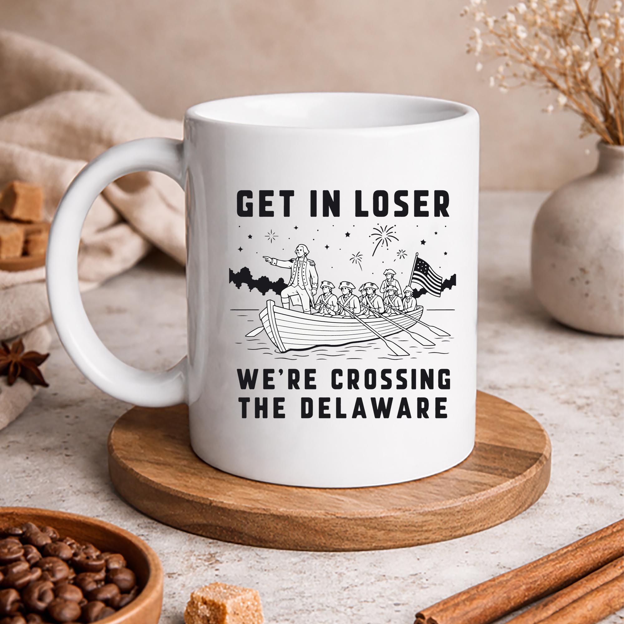 Loser Delaware July SVG, Get in Loser We Are Crossing The Delaware 4th of July SVG PNG 3 Loser Delaware July SVG, Get in Loser We Are Crossing The Delaware 4th of July SVG PNG - Image 3