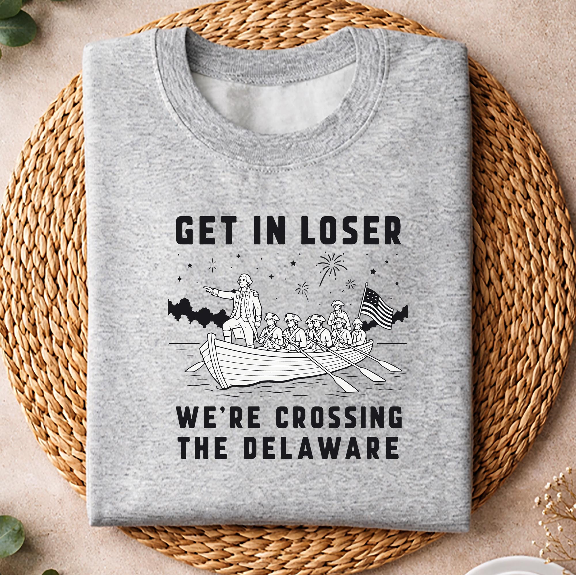Loser Delaware July SVG, Get in Loser We Are Crossing The Delaware 4th of July SVG PNG 2 Loser Delaware July SVG, Get in Loser We Are Crossing The Delaware 4th of July SVG PNG - Image 2