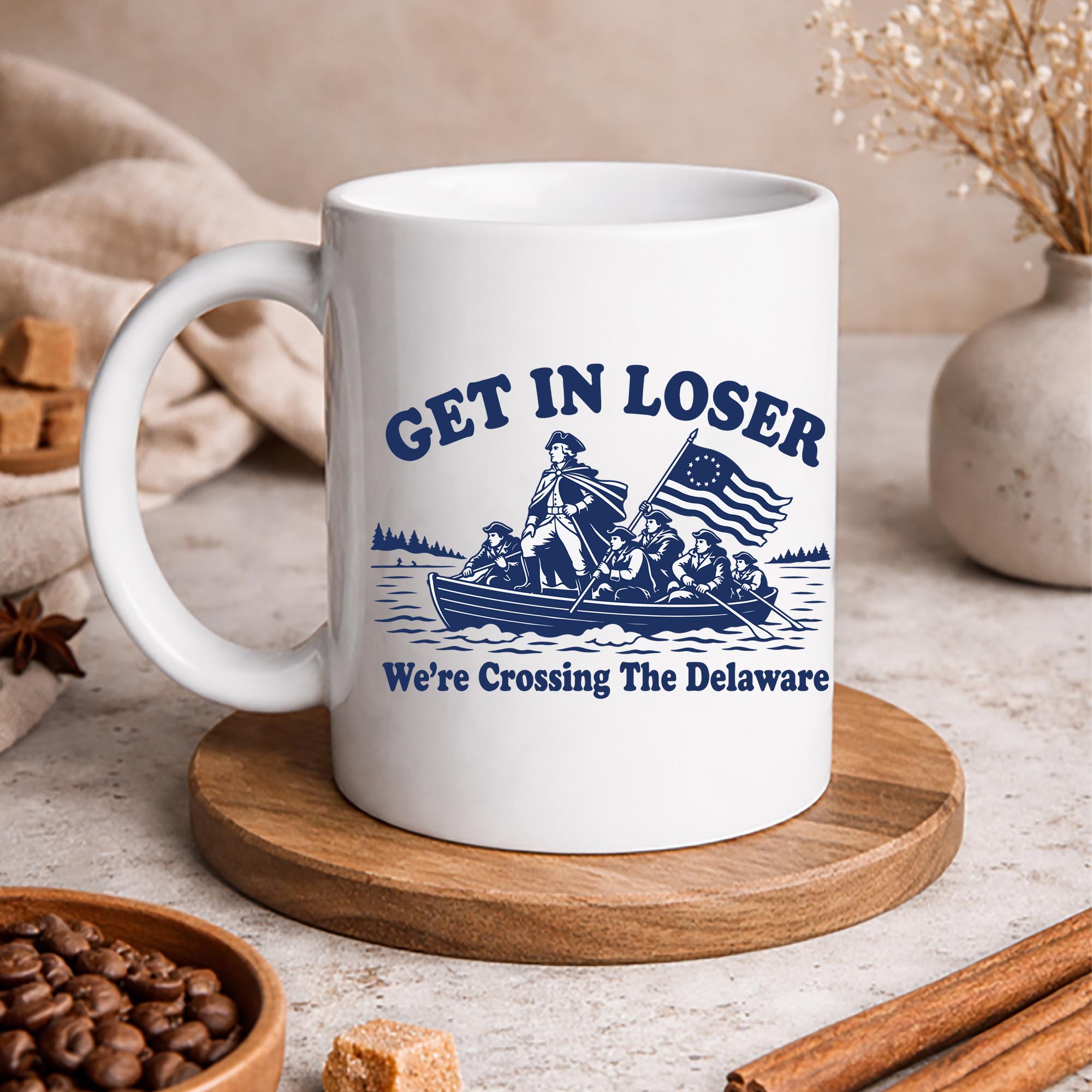 Loser Delaware SVG, Get in Loser We're Crossing The Delaware Washington SVG PNG 3 Loser Delaware SVG, Get in Loser We're Crossing The Delaware Washington SVG PNG - Image 3
