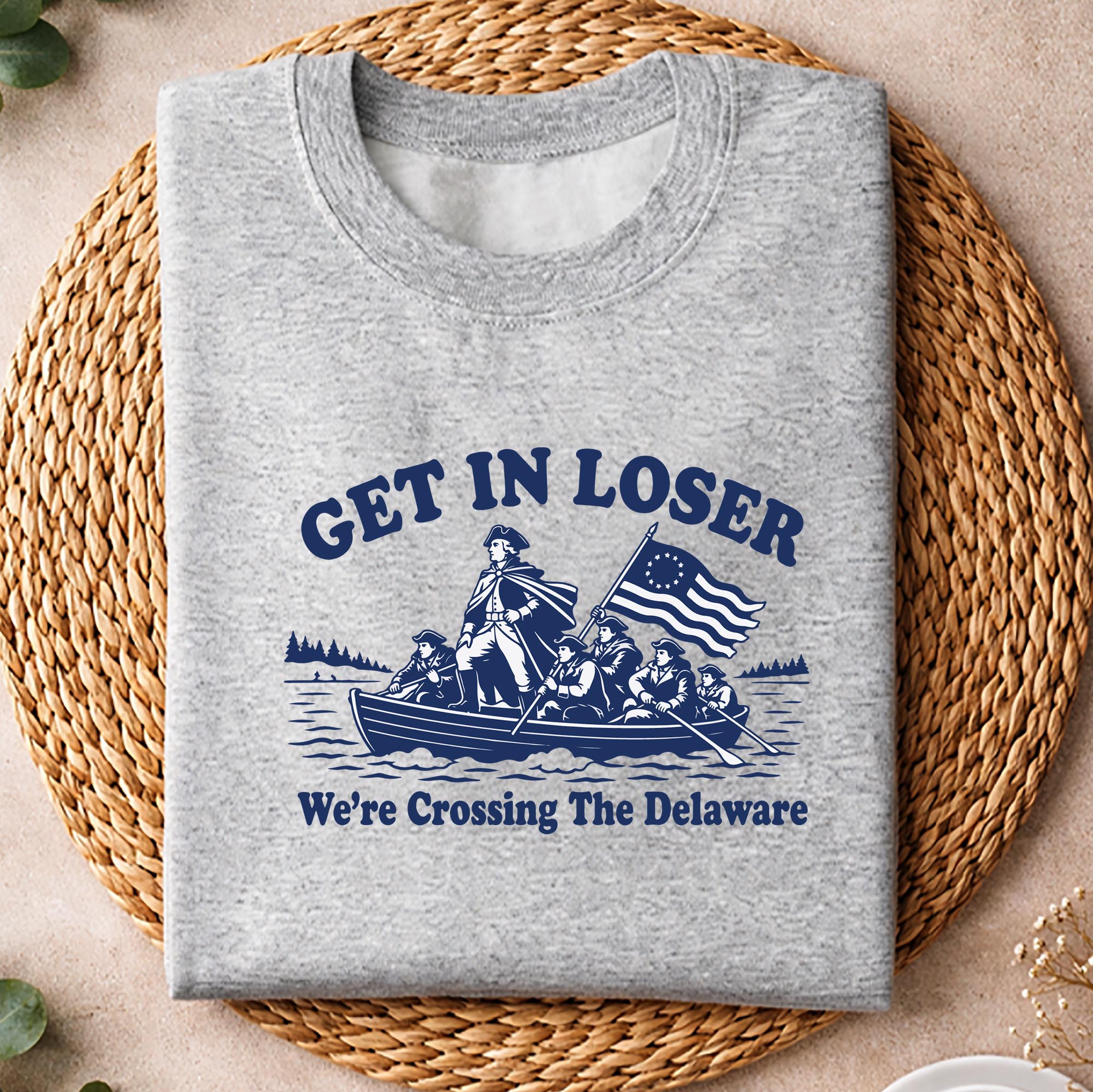 Loser Delaware SVG, Get in Loser We're Crossing The Delaware Washington SVG PNG 2 Loser Delaware SVG, Get in Loser We're Crossing The Delaware Washington SVG PNG - Image 2