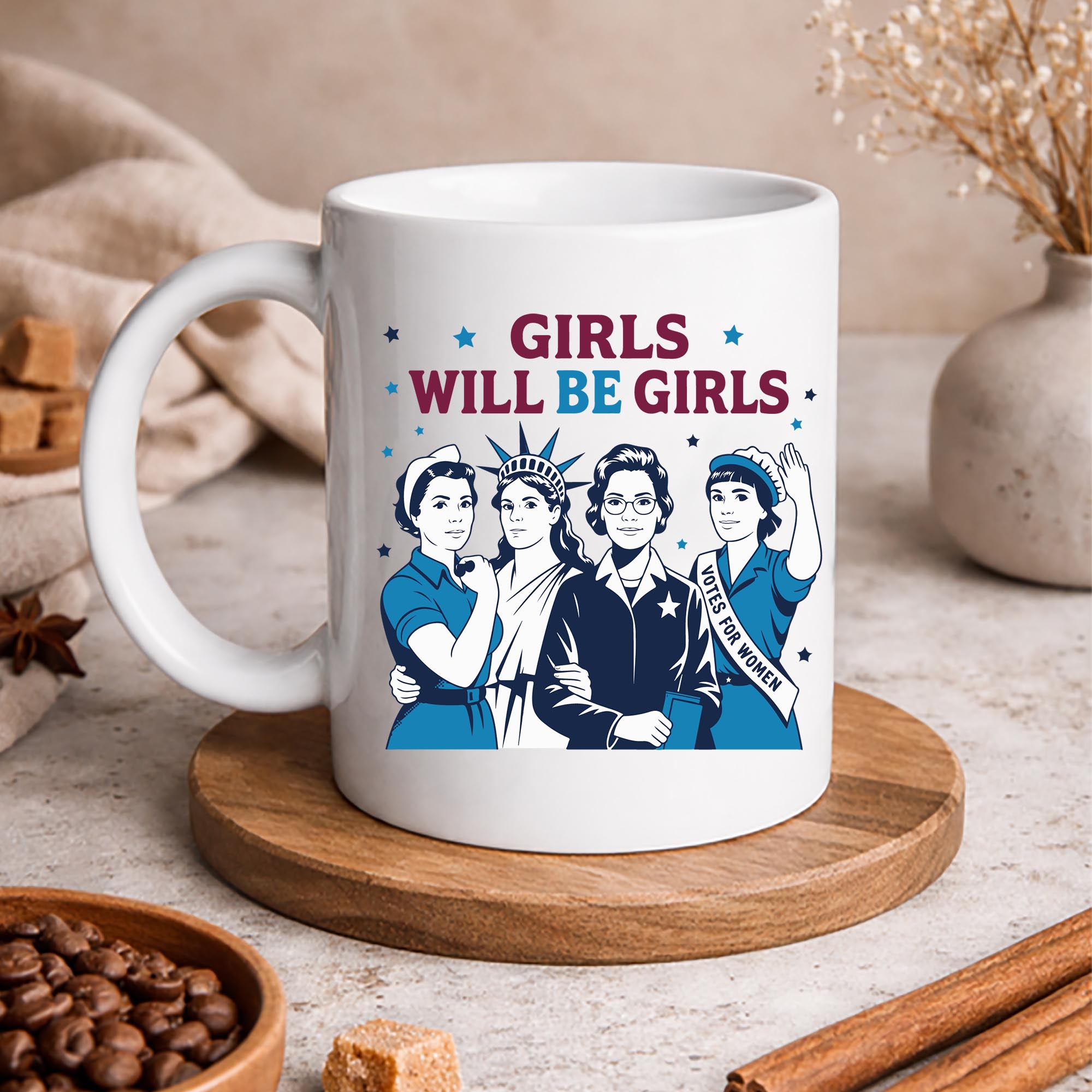 Girls Feminist Patriot SVG, Girl Will be Girls Patriotic Feminist 4th of July SVG PNG 3 Girls Feminist Patriot SVG, Girl Will be Girls Patriotic Feminist 4th of July SVG PNG - Image 3
