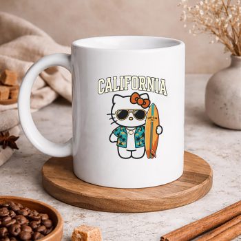 Hello Kitty California SVG, Hello Kitty California Retro Surfing California Beach Sunset Summer SVG PNG 5 HelloKittyCaliforniaRetroSurfingCaliforniaBeachSunsetSummermug