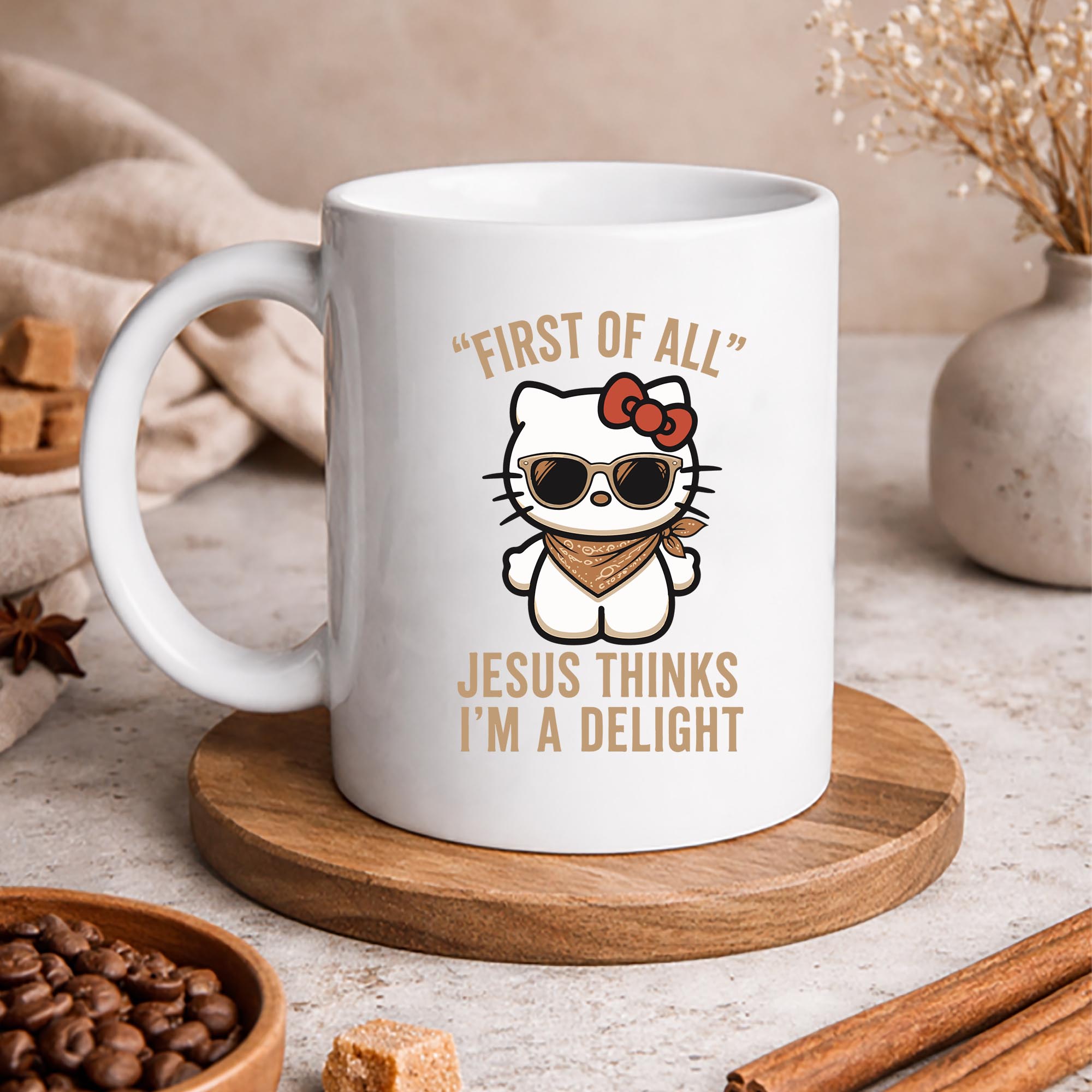 Hello Kitty Delight SVG, Hello Kitty Christian First of All Jesus Thinks Im A Delight SVG PNG 3 Hello Kitty Delight SVG, Hello Kitty Christian First of All Jesus Thinks Im A Delight SVG PNG - Image 3