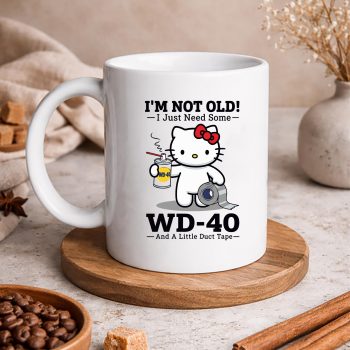 Hello Kitty WD40 SVG, Hello Kitty Im Not Old I Just Need Some WD40 and A Little Duct Tape SVG PNG 5 HelloKittyImNotOldIJustNeedSomeWD40andALittleDuctTapemug