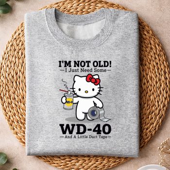 Hello Kitty WD40 SVG, Hello Kitty Im Not Old I Just Need Some WD40 and A Little Duct Tape SVG PNG 4 HelloKittyImNotOldIJustNeedSomeWD40andALittleDuctTapesweater
