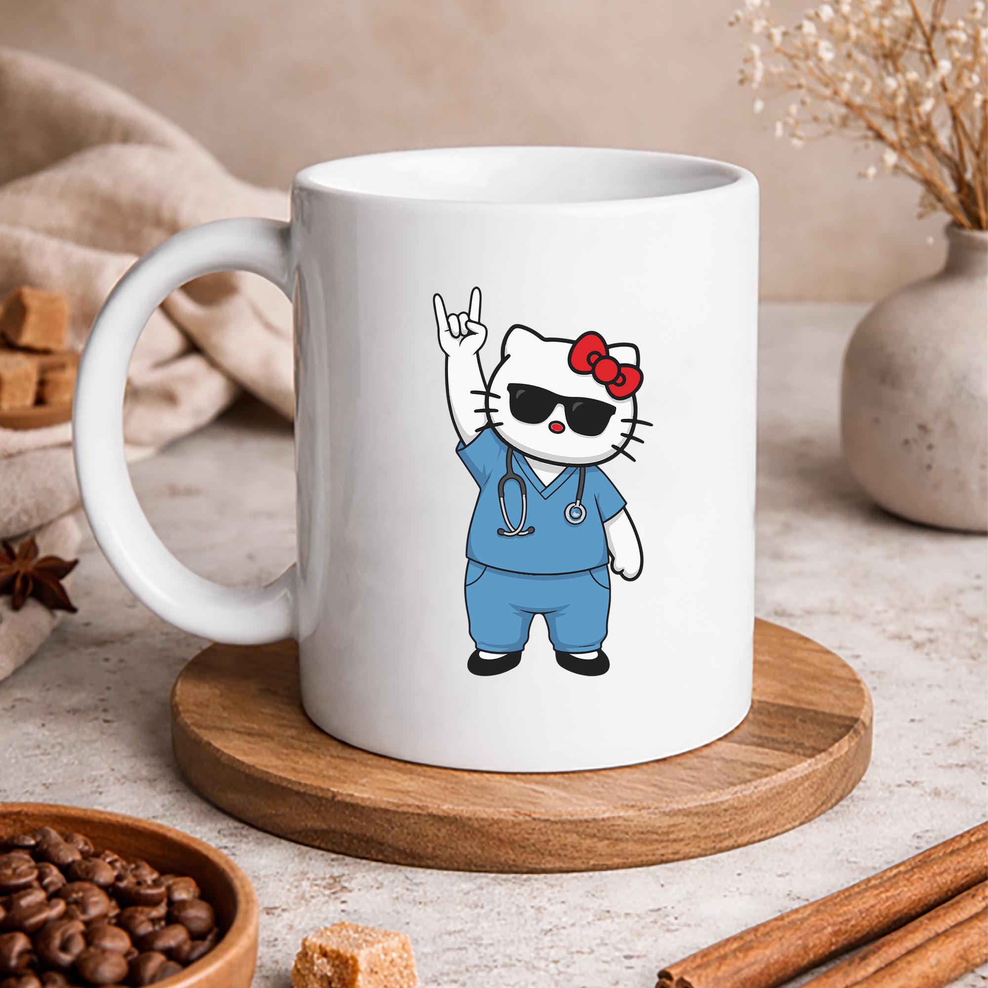 Hello Kitty Nurse SVG, Hello Kitty Nurse Week Appreciation Funny Nurse SVG PNG 3 Hello Kitty Nurse SVG, Hello Kitty Nurse Week Appreciation Funny Nurse SVG PNG - Image 3