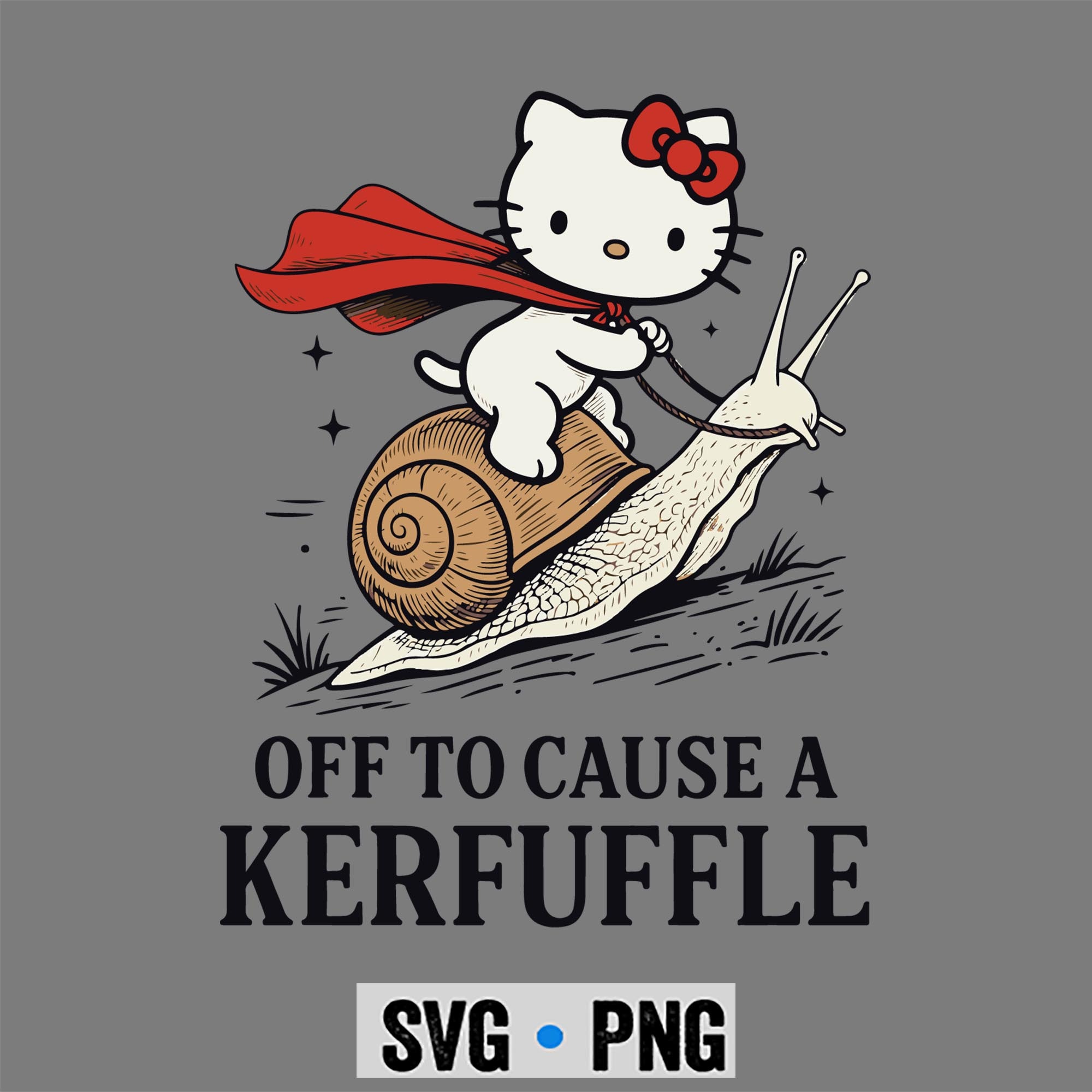 Hello Kitty Kerfuffle SVG, Hello Kitty Off to Cause A Kerfuffle Funny Meme SVG PNG 1 Hello Kitty Kerfuffle SVG, Hello Kitty Off to Cause A Kerfuffle Funny Meme SVG PNG